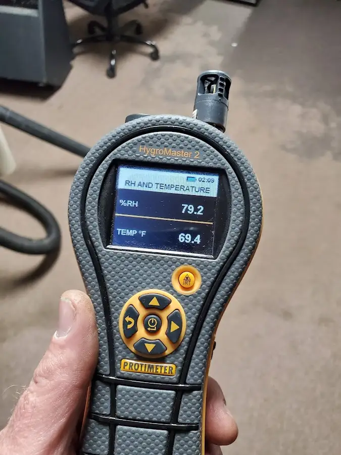 Moisture meter humidity assessment for Fire & Smoke Damage Restoration in Crandall